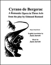 Cyrano de Bergerac Piano-Vocal Score (English) SATB Vocal Score cover